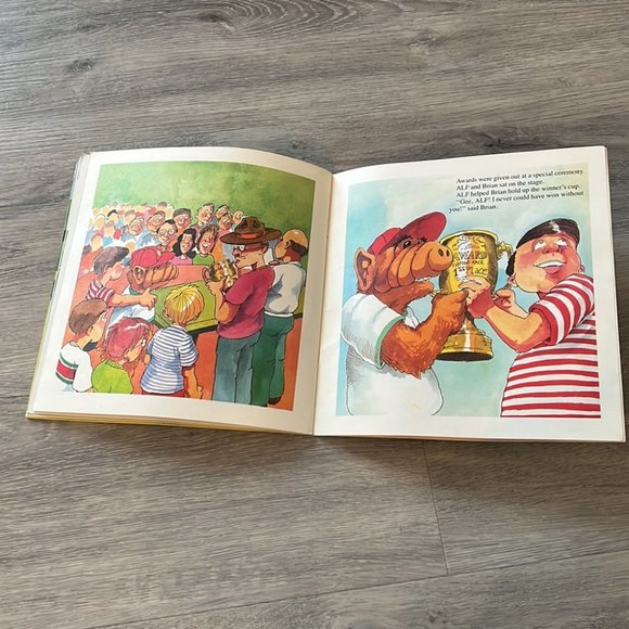 Vintage 1987 Alf story book - Picture 15 of 16